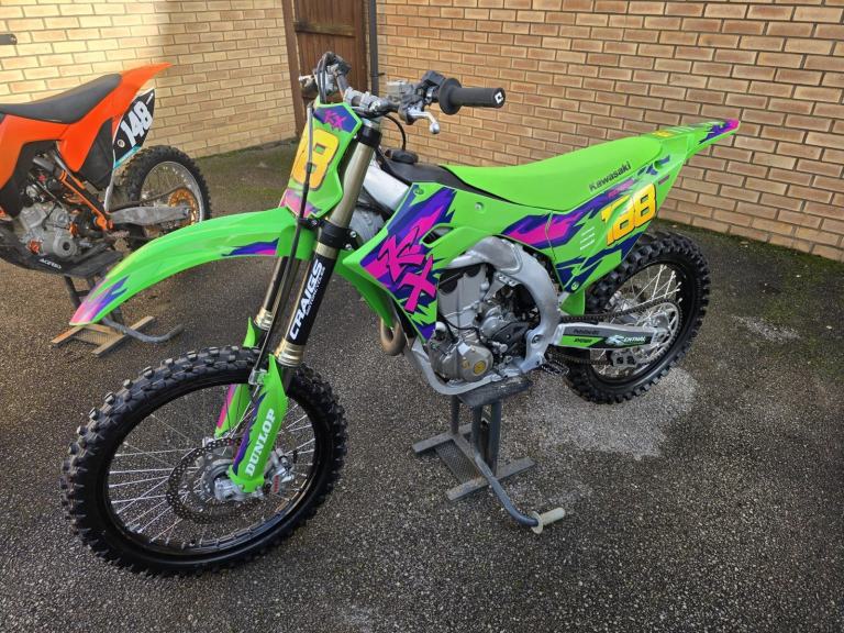 Kawasaki KXF 450 2024 - Full DVR Exhaust System - Vet Owner 