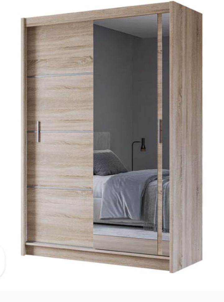 Brand new in box ready to assemble 180 cm wardrobe sliding doors