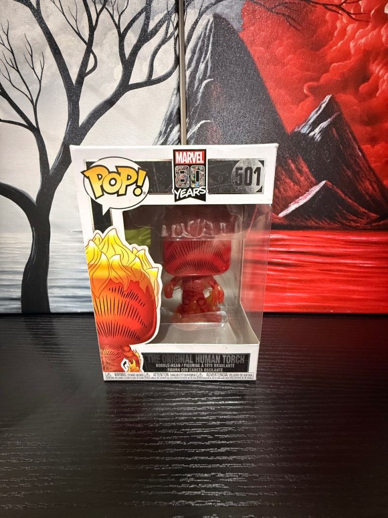 Funko Pop! Marvel 80 Years Human Torch #501 – As Good As New