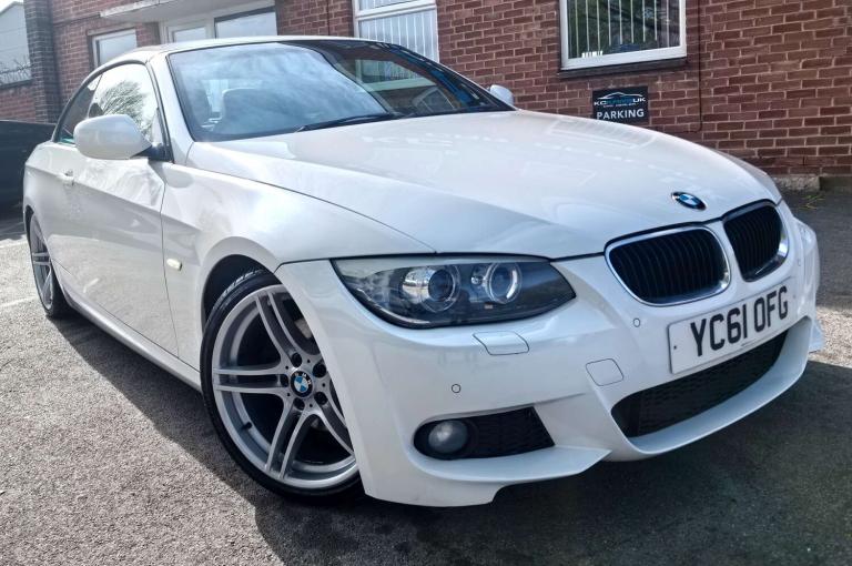 2011 BMW 3 Series 2.0 320d M Sport 181 2dr- Covertible- Service History 8 Services (5 Main de Con...