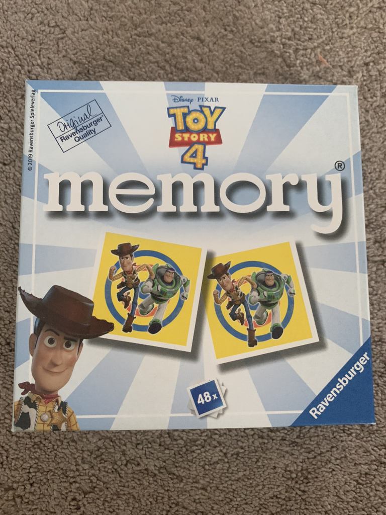 Memory game Toy Story