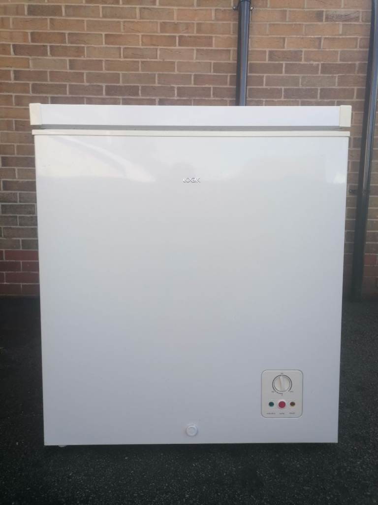FREEZER CHEST FREEZER 145 LITRE CAPACITY LOGIK TWIN BASKETS SPOTLESS CAN DELIVER £130