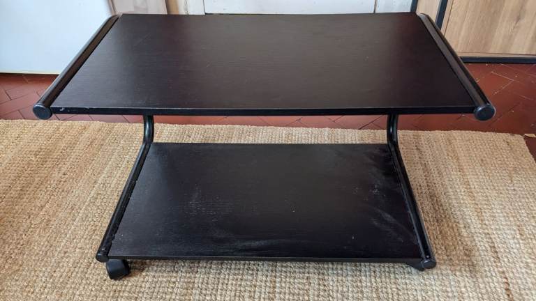 image for Coffee table with castor wheels