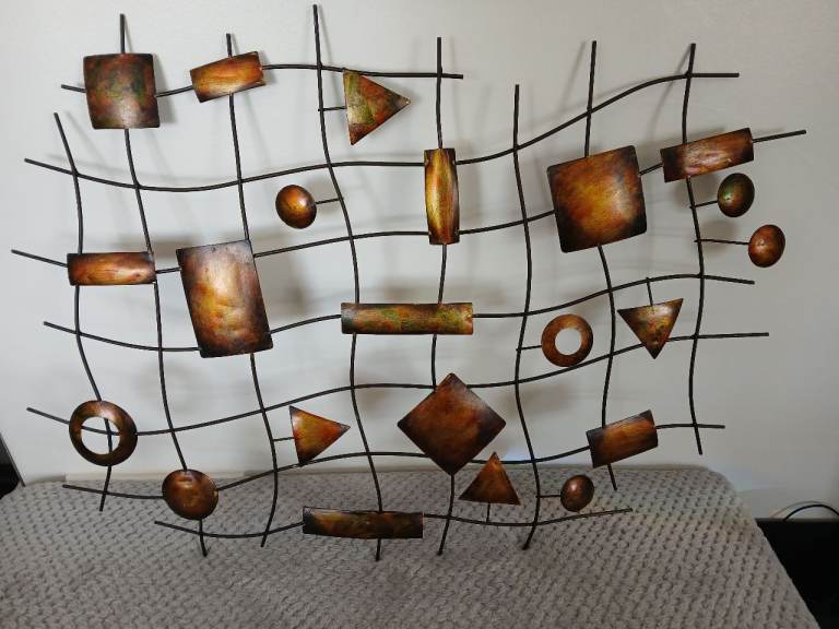 Metal wall art