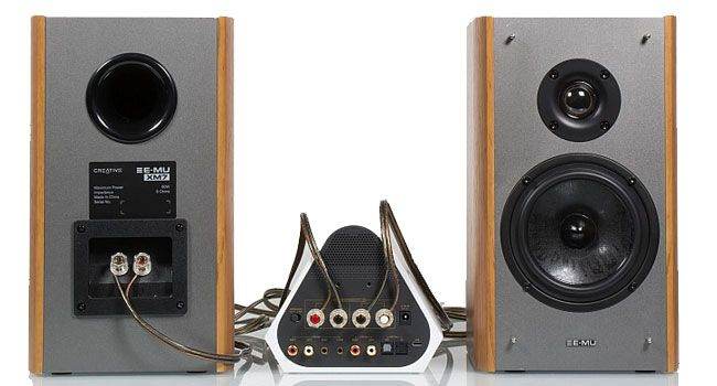 E-MU XM7 RARE BOOOKSHELF SPEAKERS