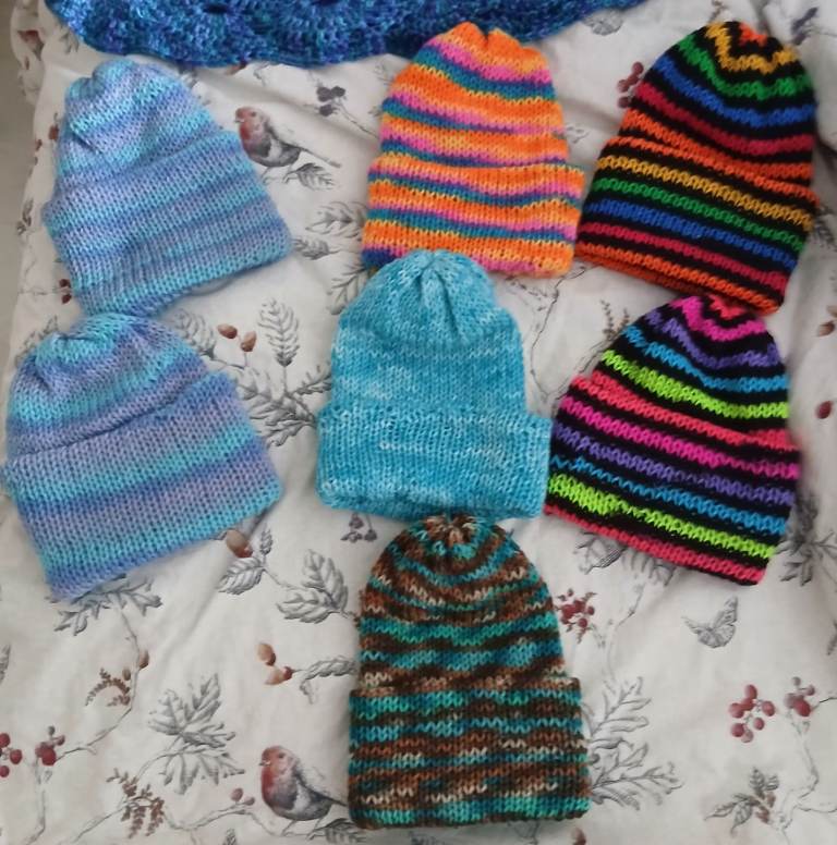 Lovingly Created Handmade Knitted Adult Hats