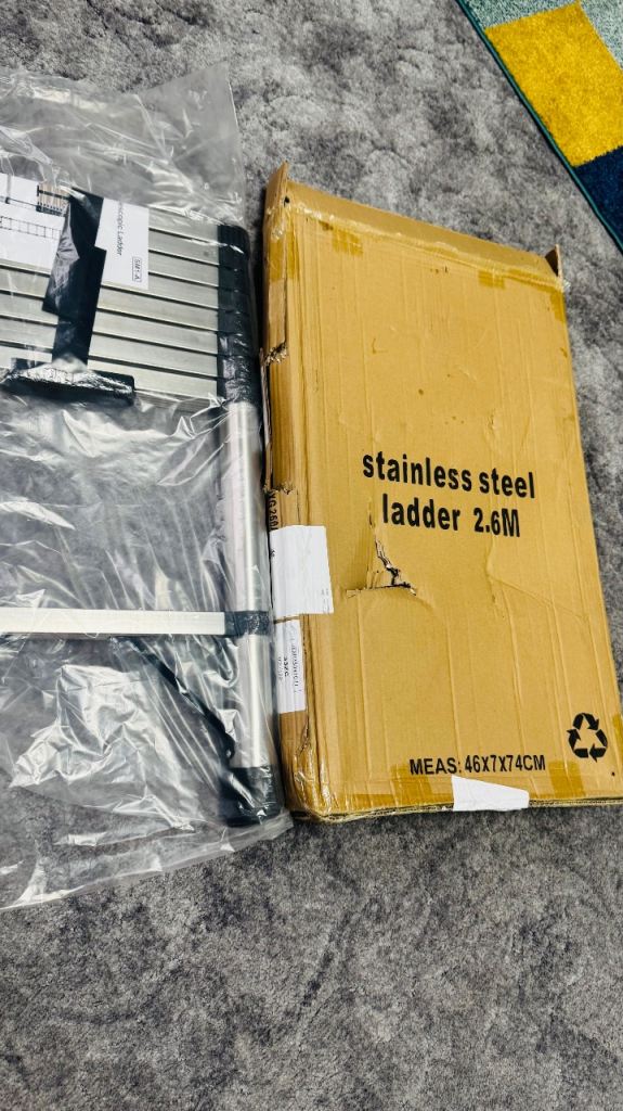 Telescopic ladder 2.6m 