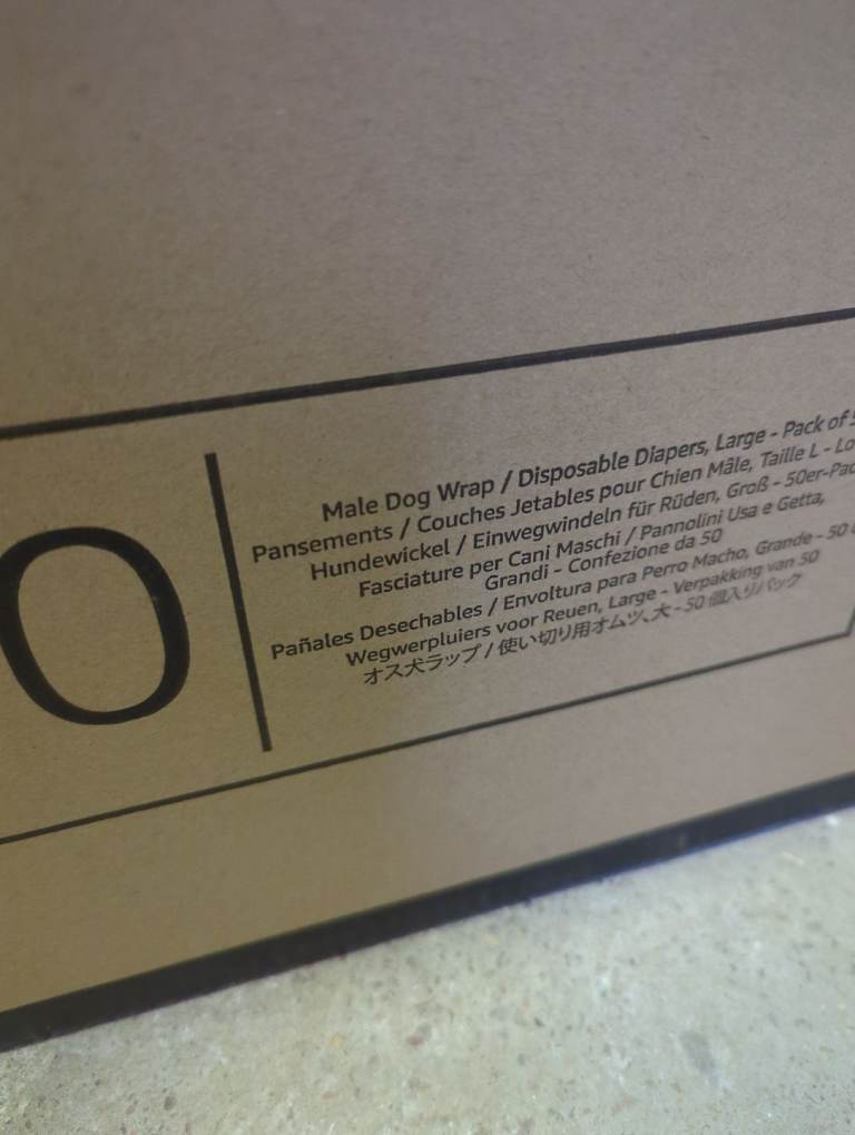 FREE male dog wrap nappies