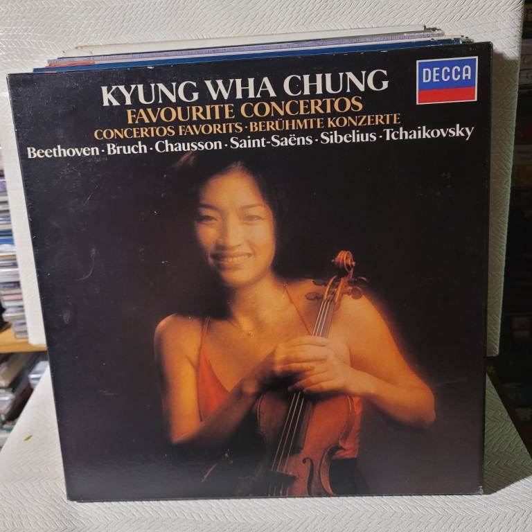 Kyung Wha Chung Favourite Concertos DECCA  3 x Vinyl Lp Box Set R1/15