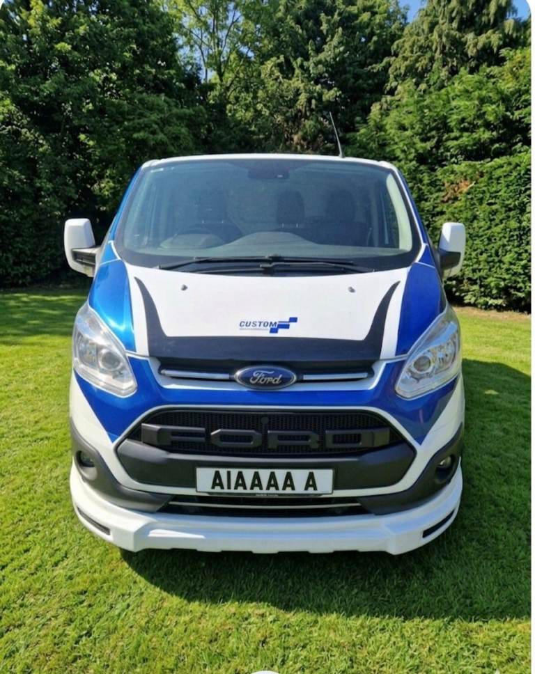 Ford transit custom converted van 