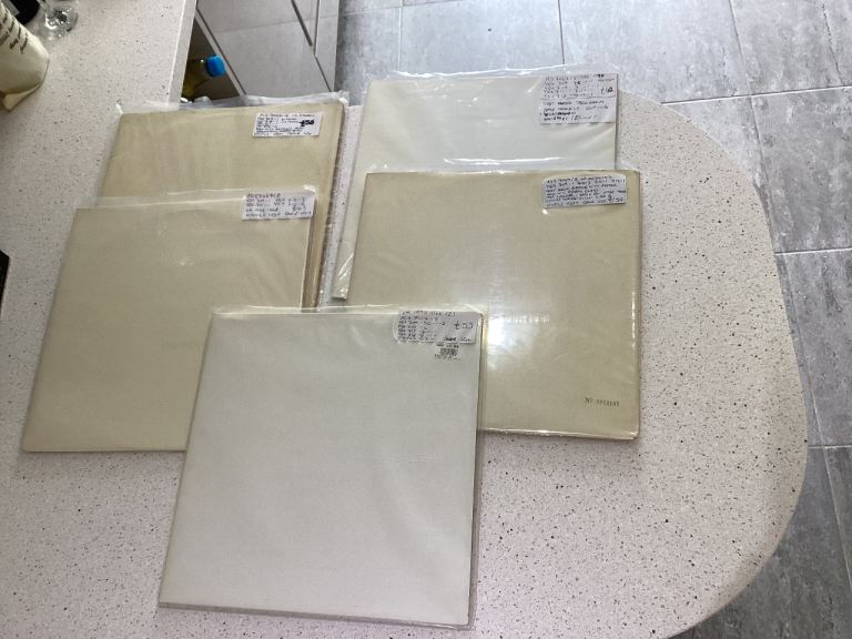 The Beatles White Album LP records 