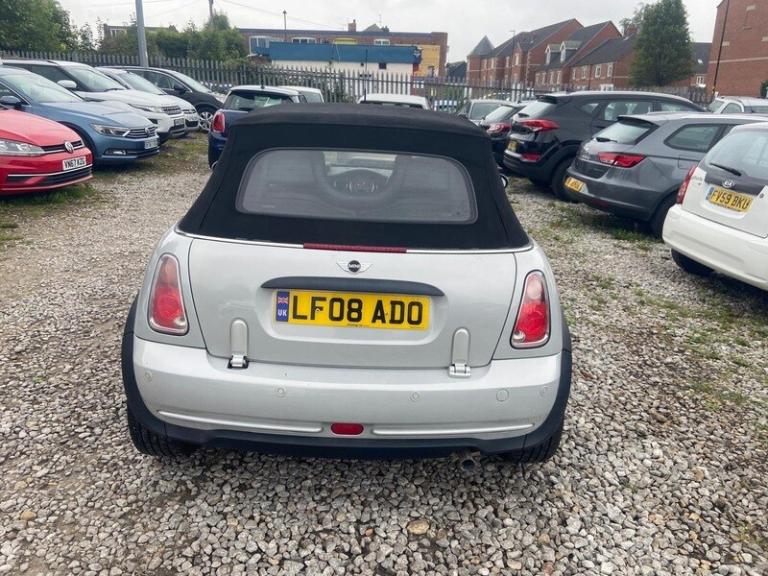 2008 MINI Convertible 1.6 One Sidewalk 2dr CONVERTIBLE PETROL Manual