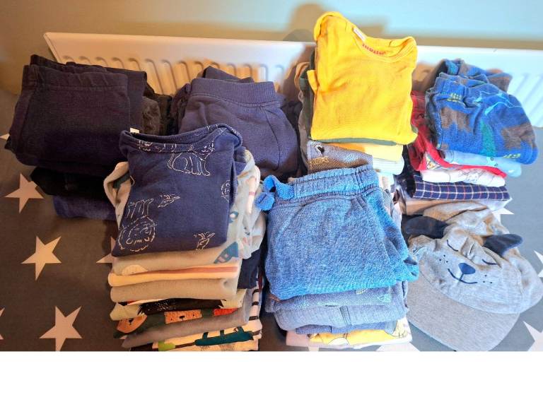 Huge Bundle of Baby Boy Clothes - mixed age, Good Condition