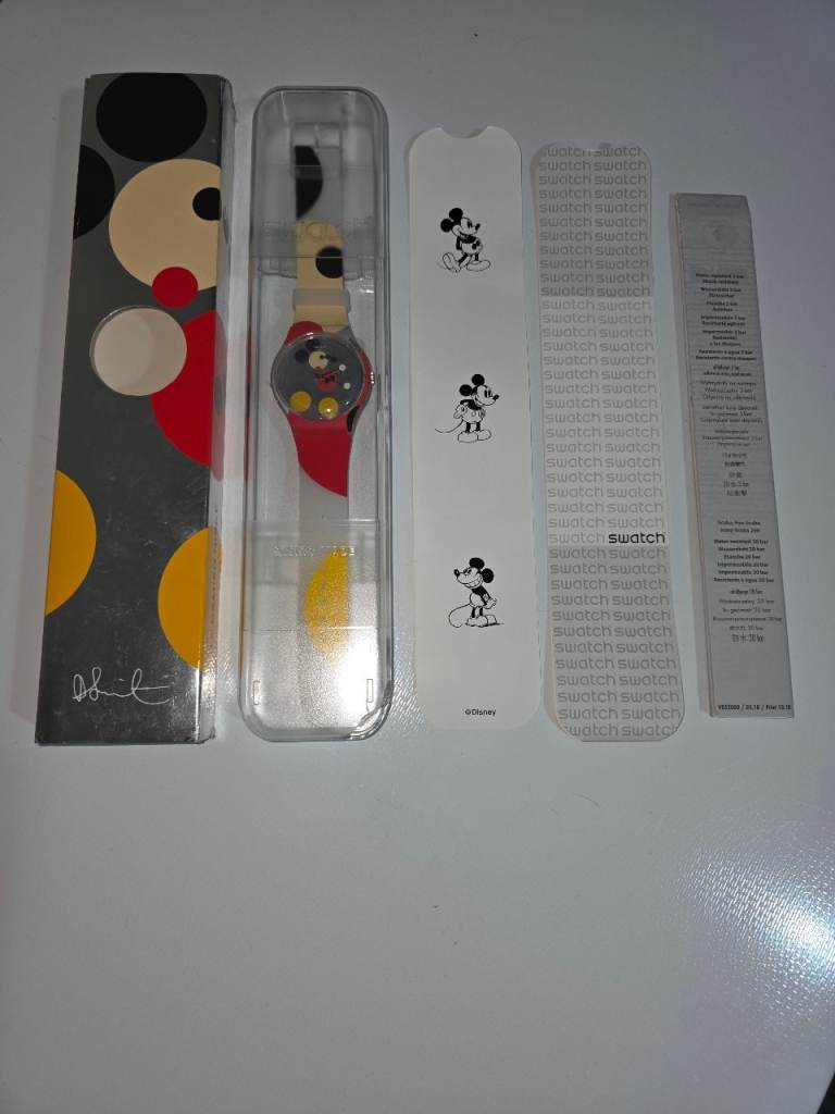 Damien Hurst X Swatch Micky Mouse Watch