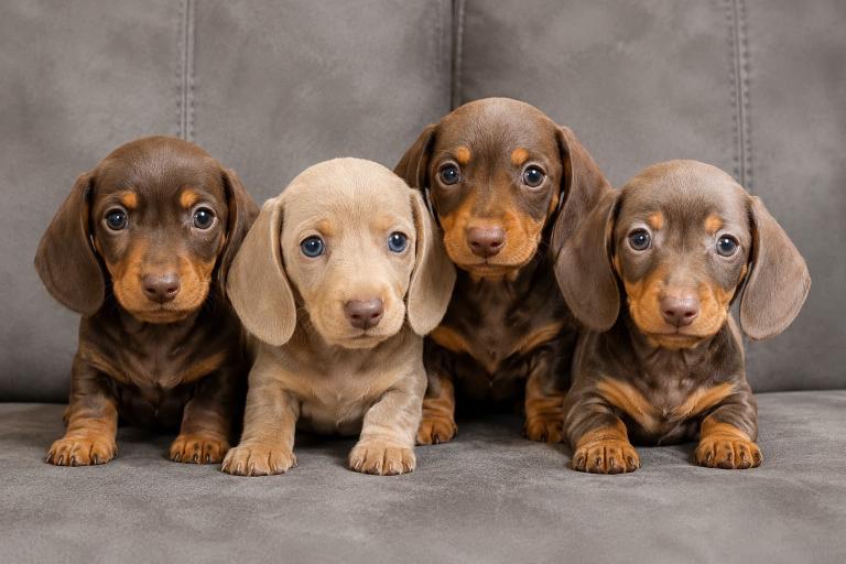 mini dachshunds READY IN 7DAYS