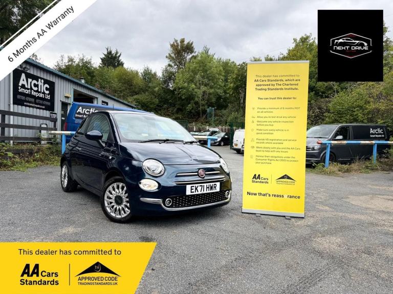 2021 Fiat 500 1.0 Mild Hybrid Dolcevita [Part Leather] 3dr HATCHBACK PETROL Manu