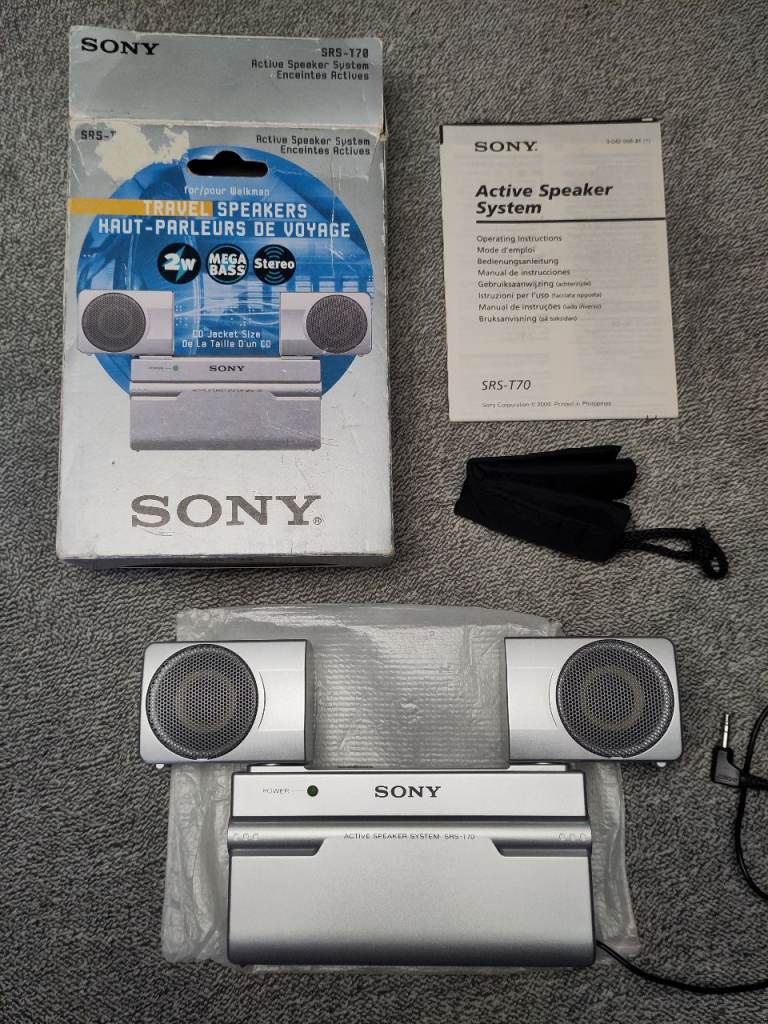 Sony walkman speakers SRS-T70
