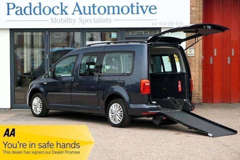 Volkswagen Caddy Maxi Life Disabled Wheelchair Accessible Vehicle WAV.