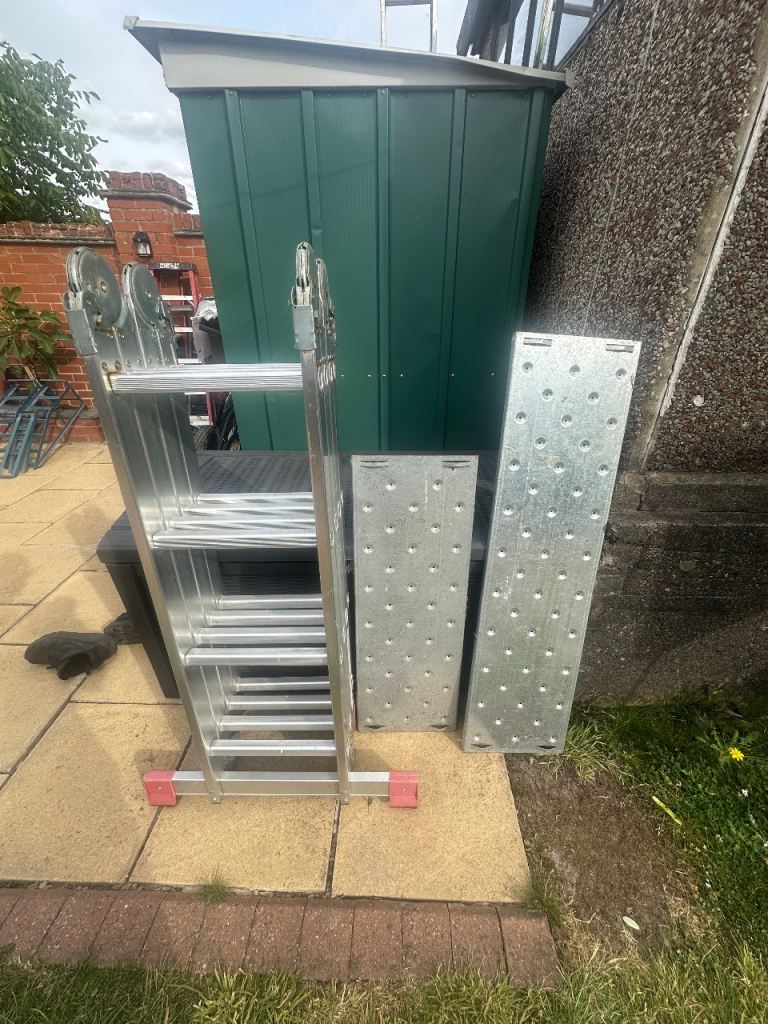 Heavy Duty Lightweight Aluminium Folding and Ladders Extendable Multi-Purpose