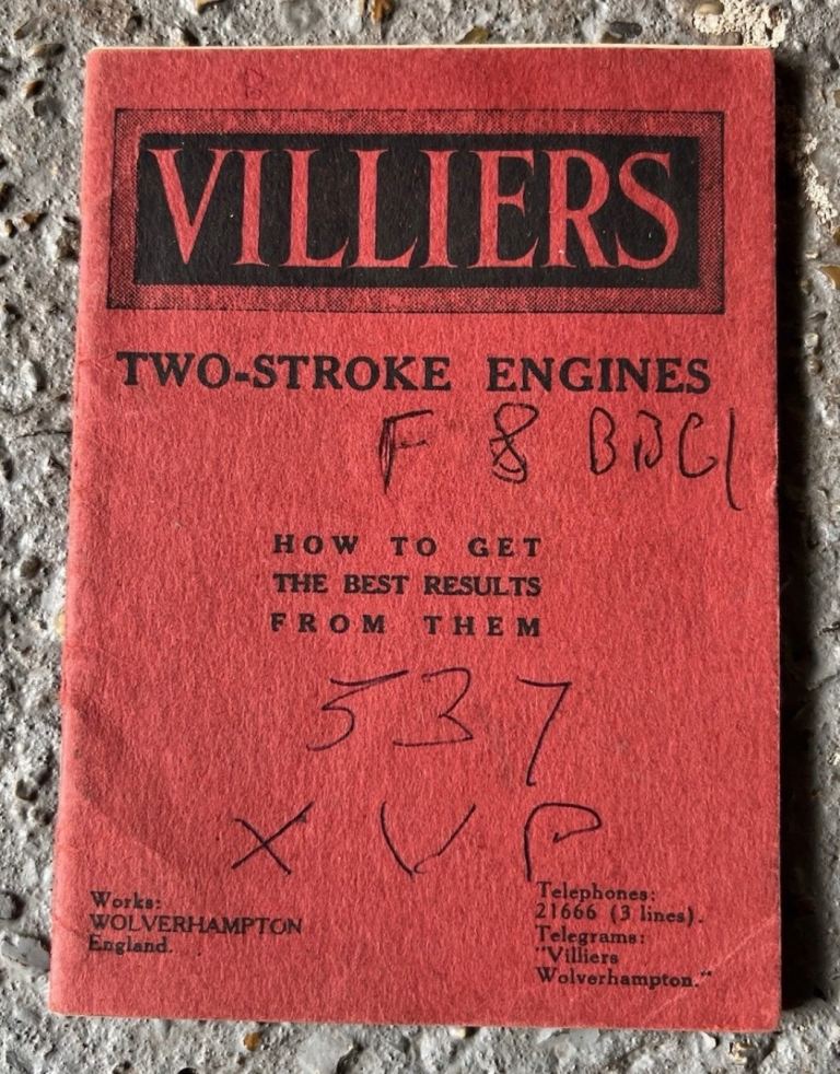Villiers two stroke engine manual