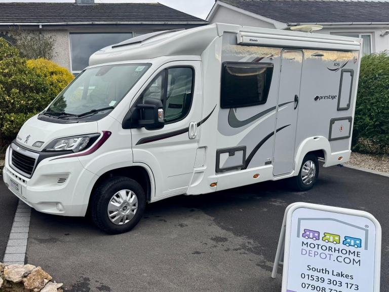 Elddis Accordo 105 2017 Prestige Special Edition Man 2.0 130bhp End Wash 2 berth