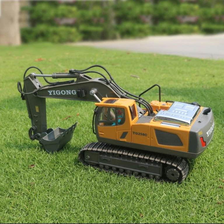 RC remote car excavator 
