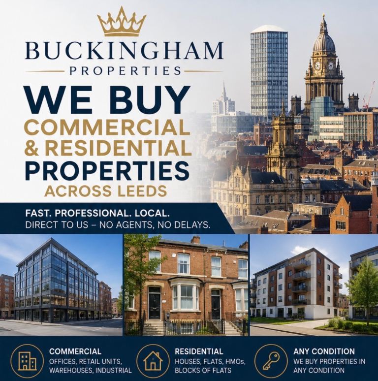 We buy commercial & residential property
