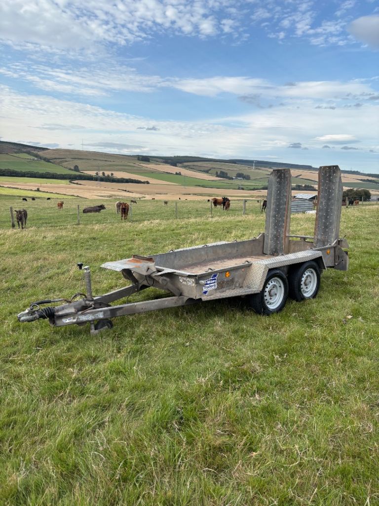 Ifor Williams plant trailer 