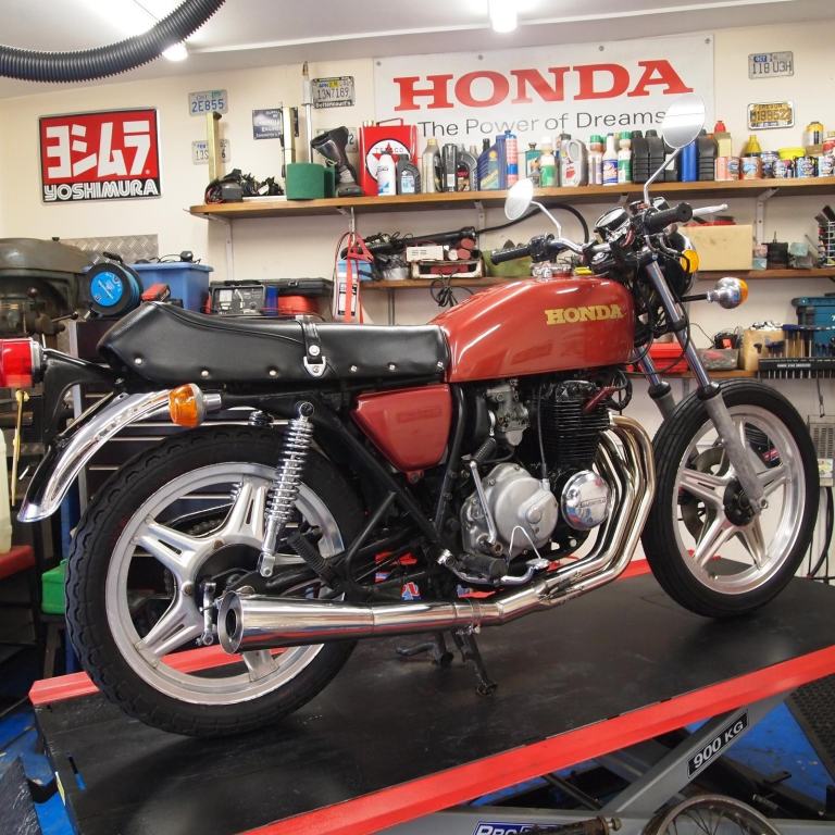 1977 Honda CB400 Four F2 Classic + Spare Rebuilt Engine, Easy Finishing Project.