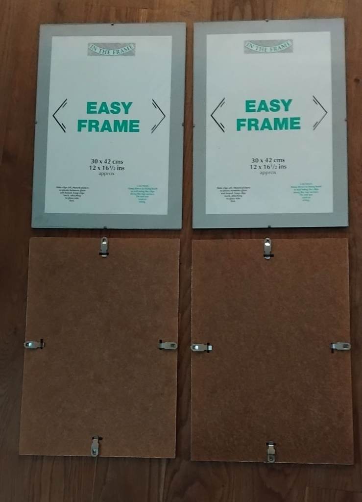 4 x A3 Frameless Frames