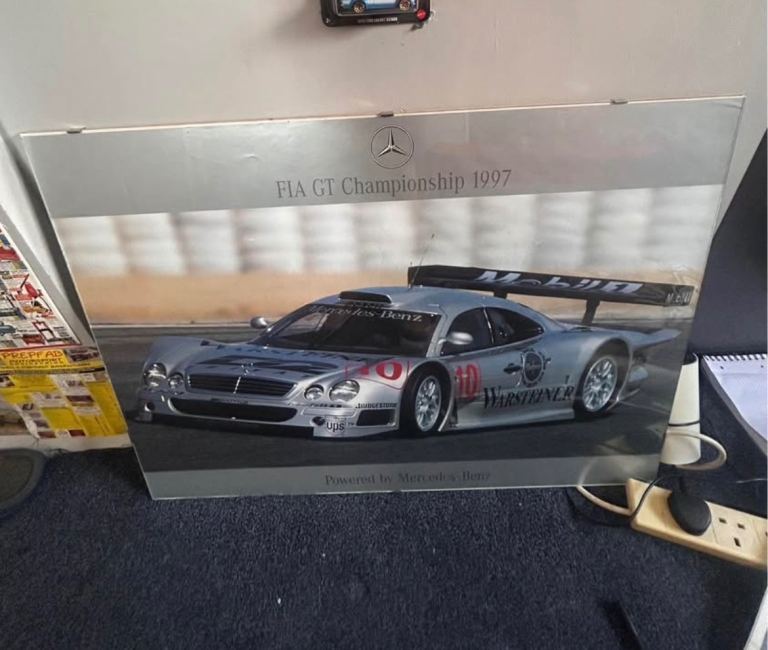 Mercedes-Benz CLK GTR FIA GT Championship 1997 Poster