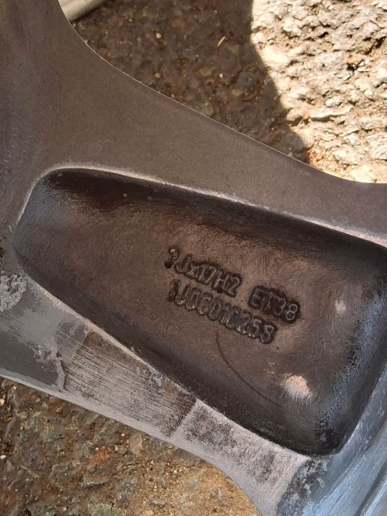 Volkswagen golf/bora 17'' santa monica alloy wheels