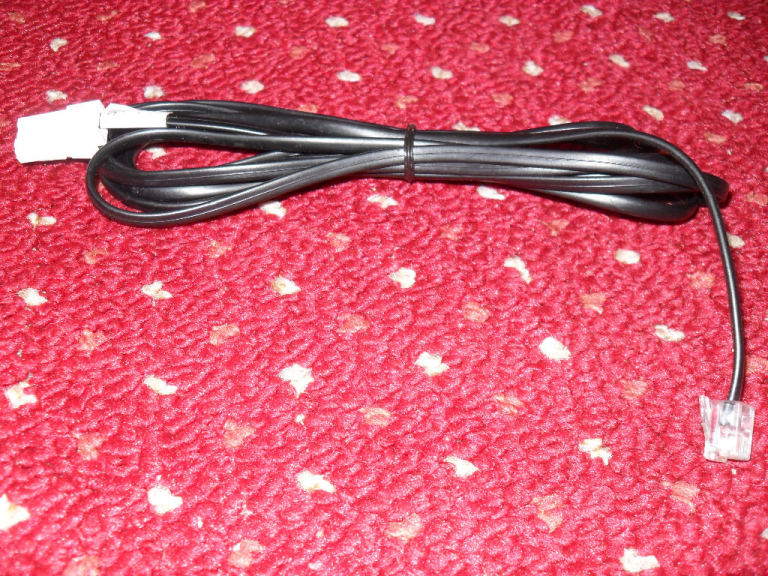 under 3m BT Male to RJ11 Plug Cable Telephone to Modem / Router Lead Cable TV & SKY