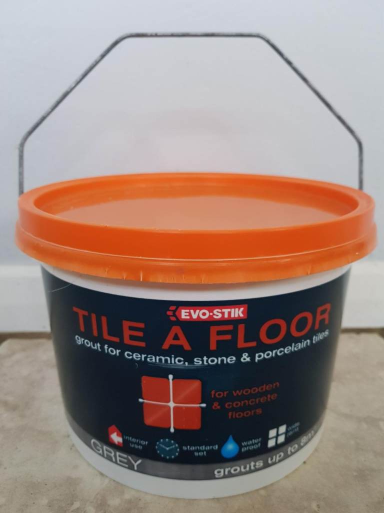 *NEW* Evo Stick Tile A Floor Grey Grout For Ceramic, Stone and Porcelain Tiles 
