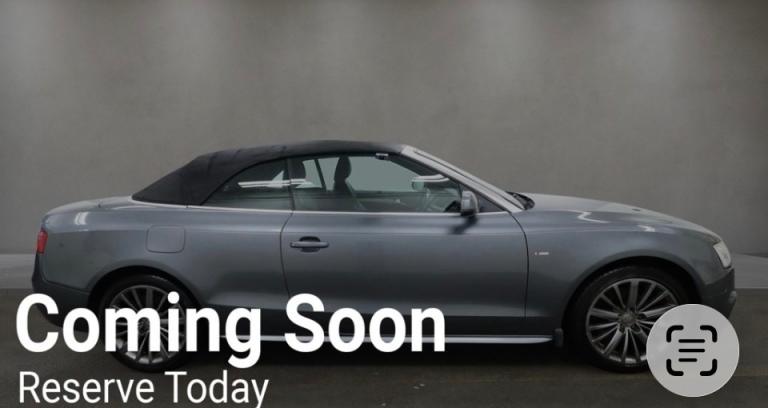 2012 Audi A5 1.8T FSI S Line 2dr CONVERTIBLE Petrol Manual