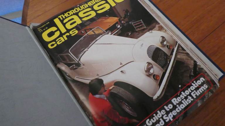 12 Thoroughbred & Classic Car Magazines 1978/1979