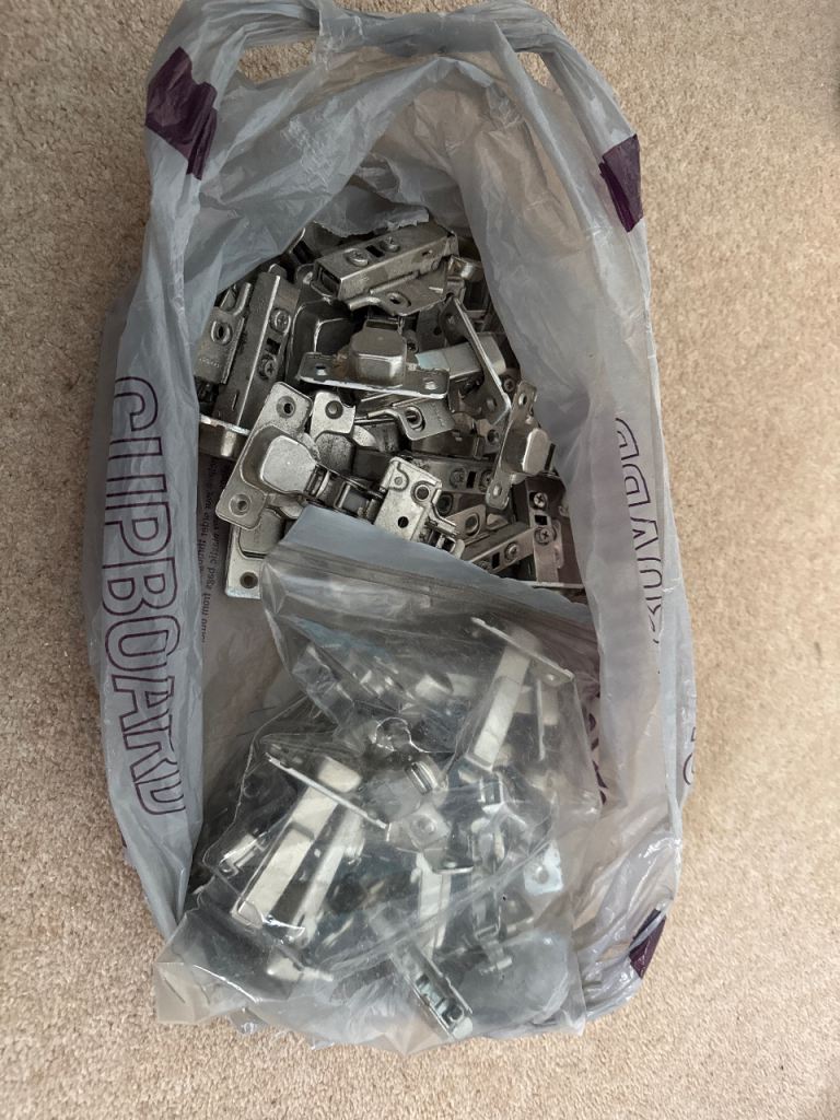 image for Bundle of IKEA Komplement soft close door hinges