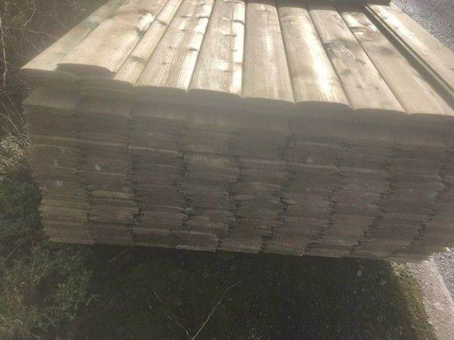 treated loglap and shiplap