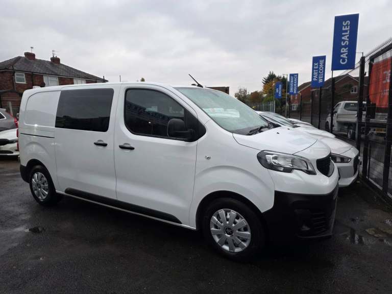 2022 PEUGEOT EXPERT 2.0 BLUEHDI 1400 CREW VAN MWB  EURO6 1 OWNER EX POLICE