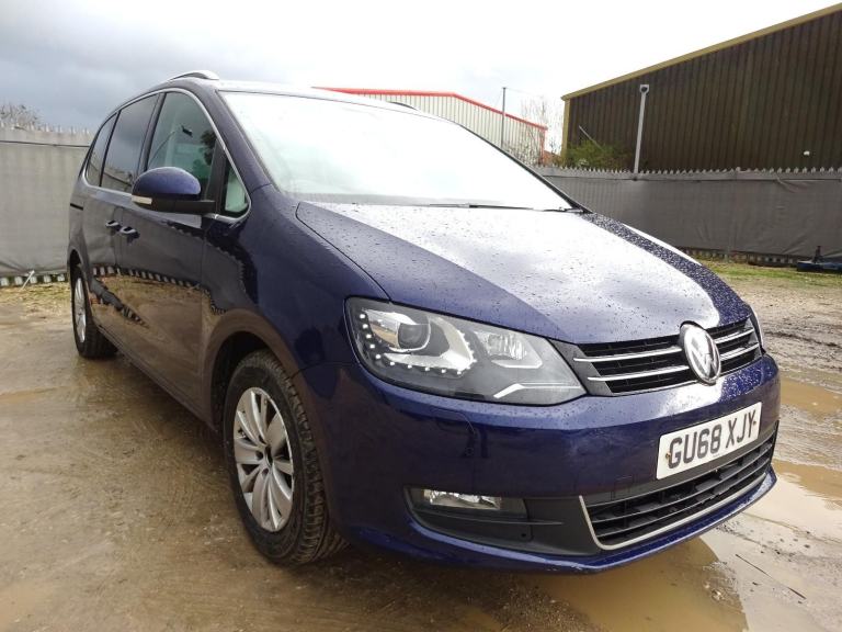 2018 68 REG VOLKSWAGEN SHARAN SE BLUEMOTION TECH DIESEL DAMAGED SALVAGE