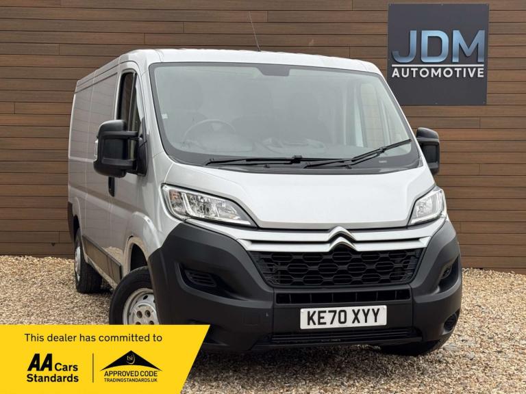 2020 Citroen Relay 2.2 Relay 35 L2H1 X Blue HDi S/S Panel Van Diesel Manual