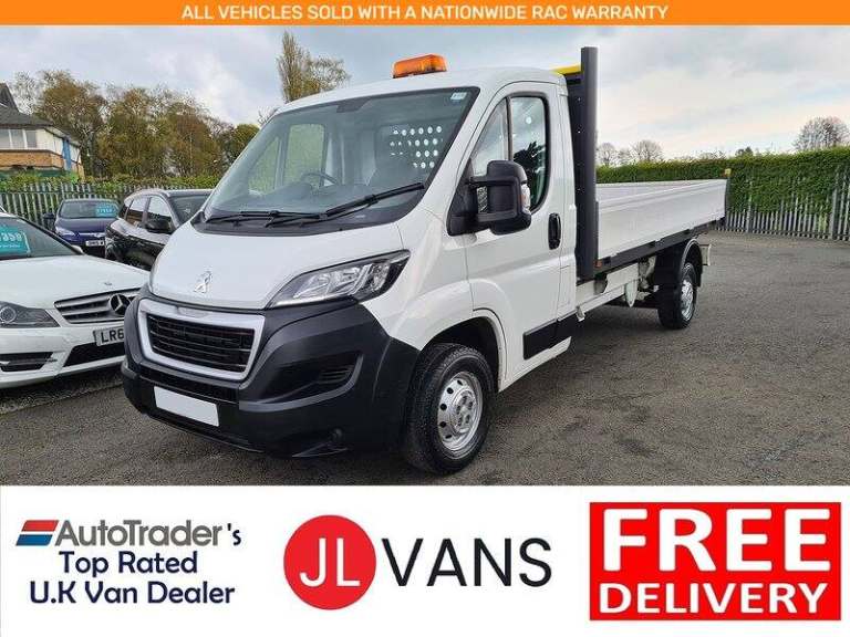 2019 Peugeot Boxer 2.0 BlueHDi Crew Cab Dropside 160ps Plus CHASSIS CAB DIESEL Manual