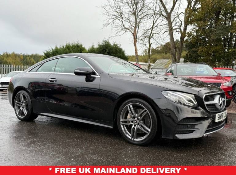2018 Mercedes-Benz E Class 2.0 E220d AMG Line Premium Coupe 2dr Diesel G-Tronic+ 194 bhp Coupe Di...