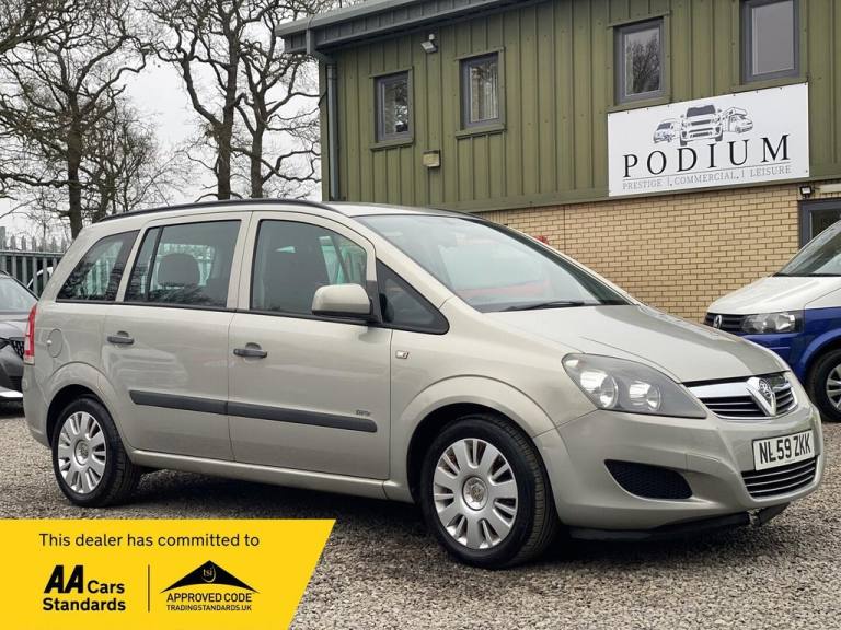 2009 Vauxhall Zafira 1.6i [115] Life 5dr MPV PETROL Manual