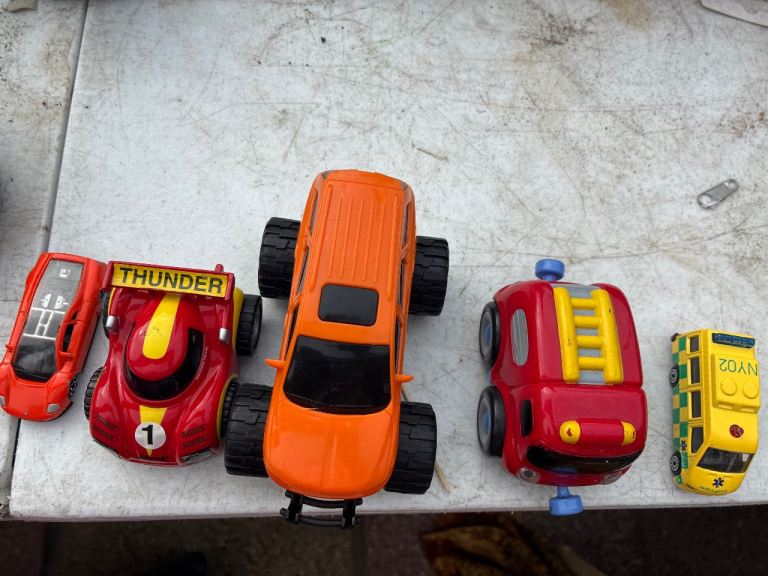 Kids Toy Cars Bundle – Assorted Vehicles