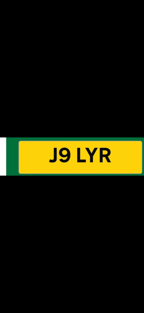 Registration plate 