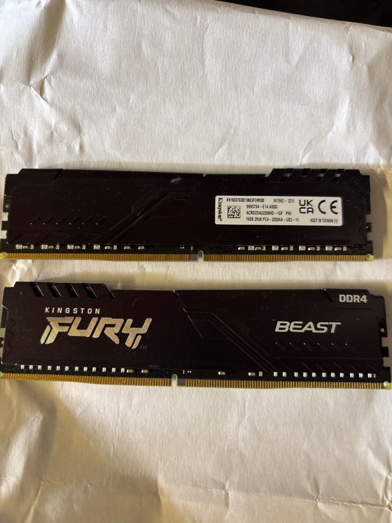 16GB Kingston DDR4‑3200 Desktop RAM
