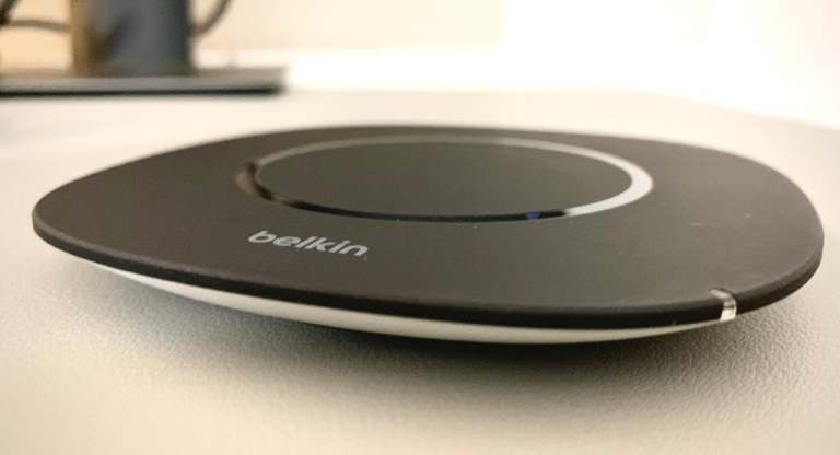 Belkin F8M747 5W QI Compact Wireless Charging Pad | With Micro USB