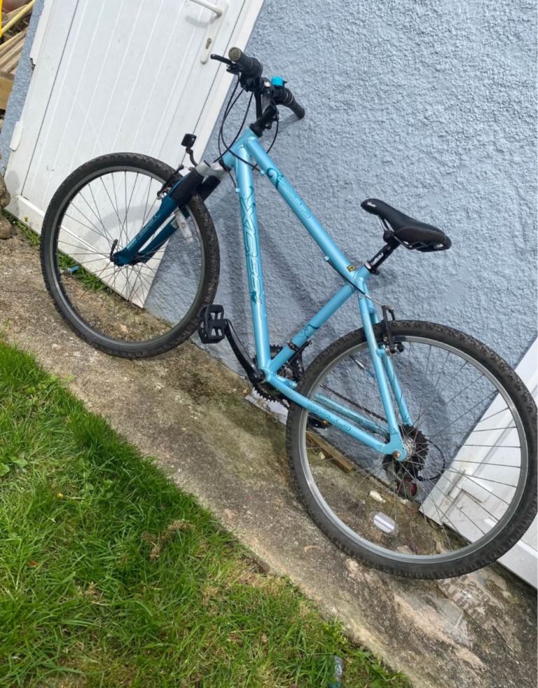 Light Blue Mountain Bike – Good Condition