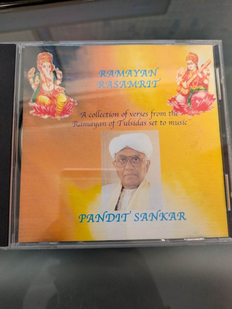  Ramayan Rasamrit Pandit sankar Indian Asian Hindi Spiritual Manta Music CD ref9